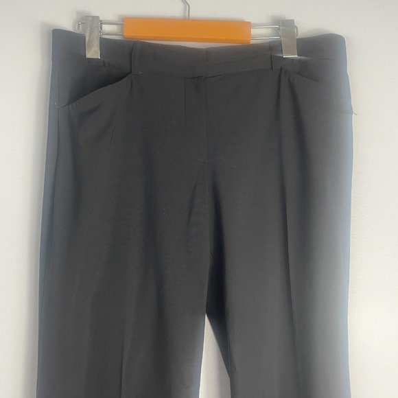 Elie Tahari Black Wool Stretch Trouser Pants Size 8 Workwear Office - Picture 3 of 8